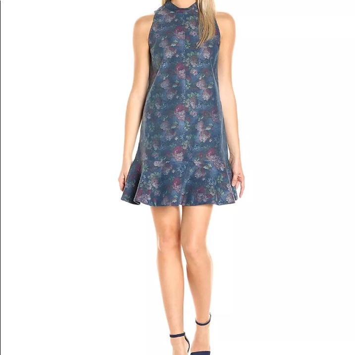 Erin Erin Fetherston Floral Denim Zadie Dr